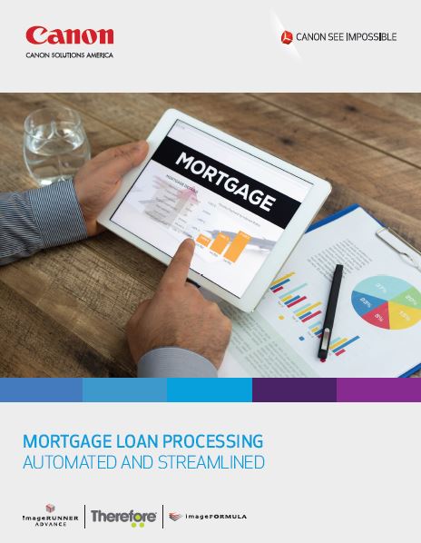 Canon, Finance, Mortgage Loan, Processing, Stuart Business Systems